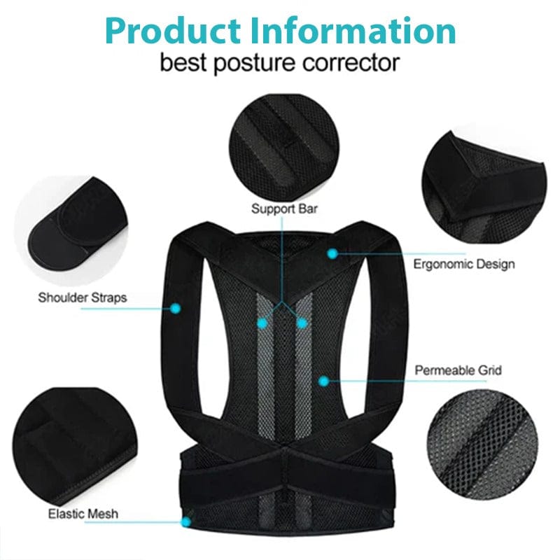 Adjustable Posture Back Belt