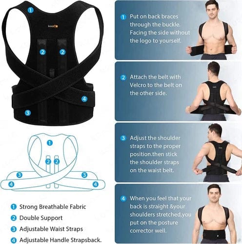 Adjustable Posture Back Belt