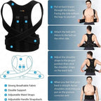 Adjustable Posture Back Belt